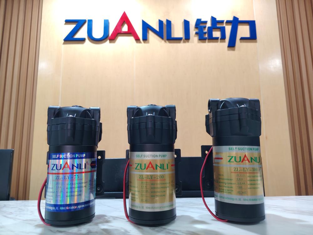 ZUANLI ZL-LY Series Self-Suction Booster Pump | 24V Stable Output, Efficient Water Pressure Boost for RO Water Purifiers!