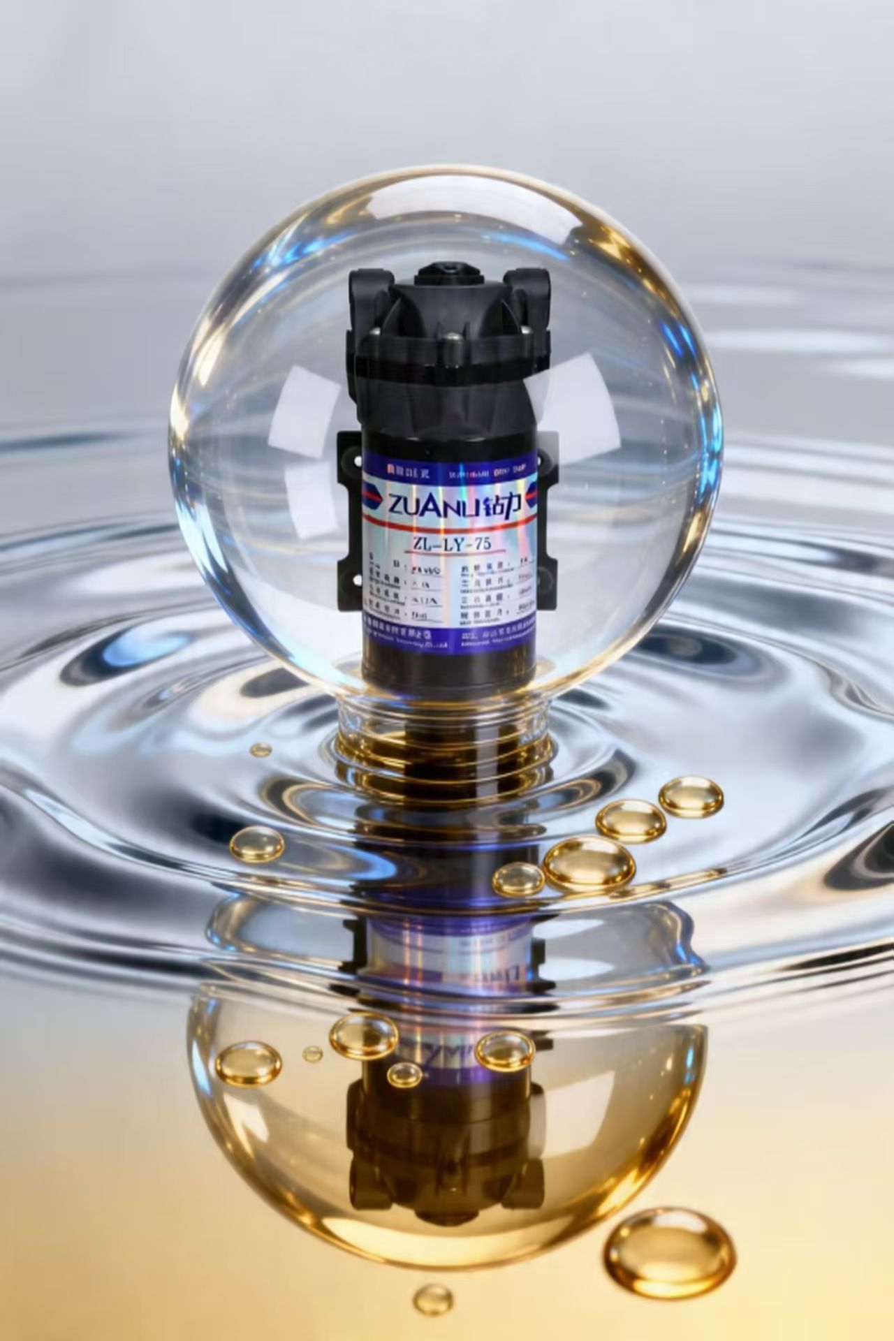 75 GPD Water Purifier RO Booster Pump