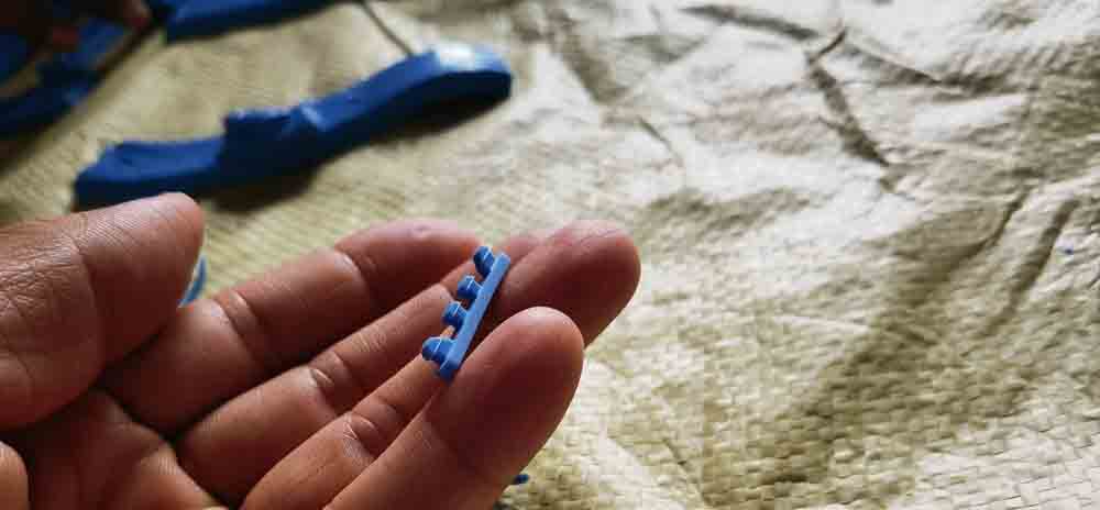 Custom Blue Silicone Keypads | Food-Grade & Heat-Resistant PCB Buttons