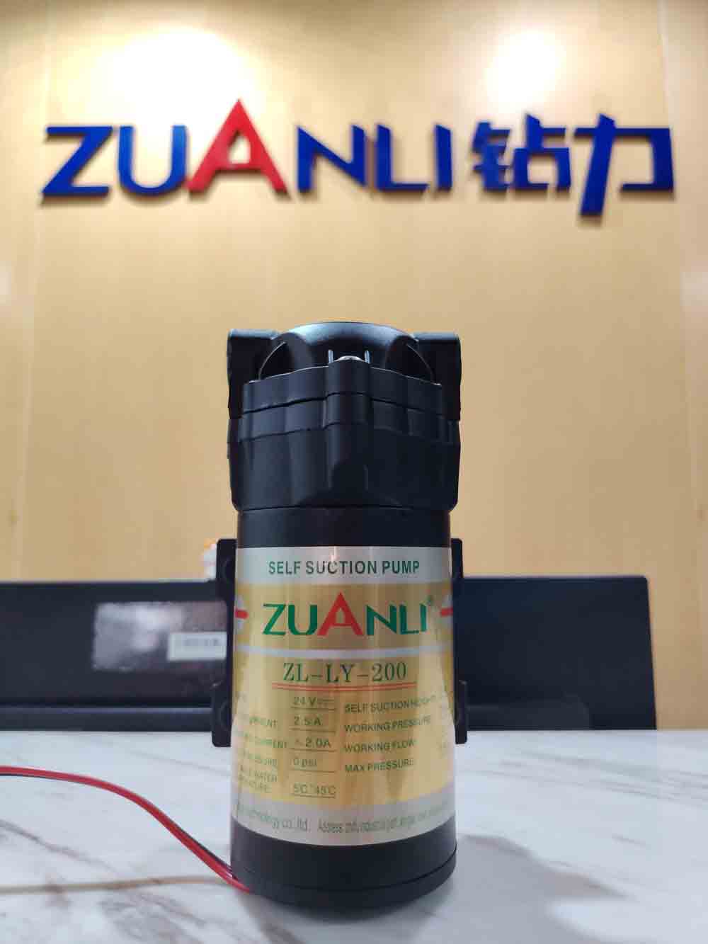 Self-Priming Booster Pump for 200 GPD RO System - Pure Copper Motor (0-140 PSI)